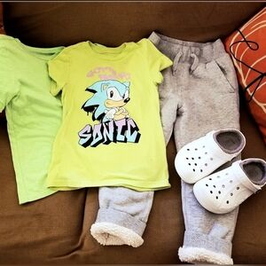 Sonic Neon & Grey Winter Bundle Size 6-7Y
